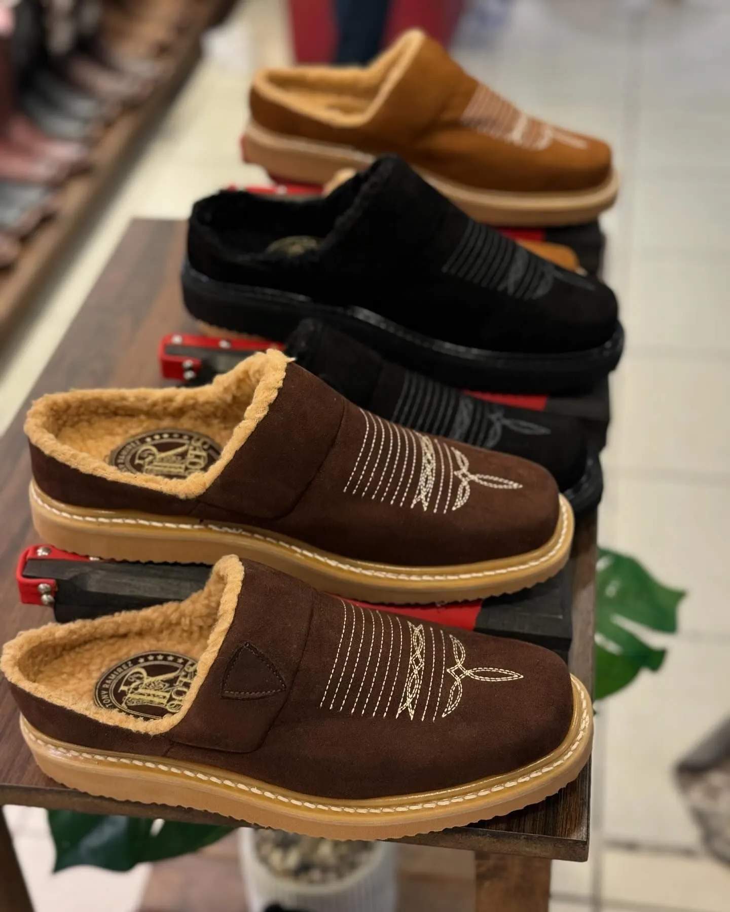 3 Colors Cowboy Slippers