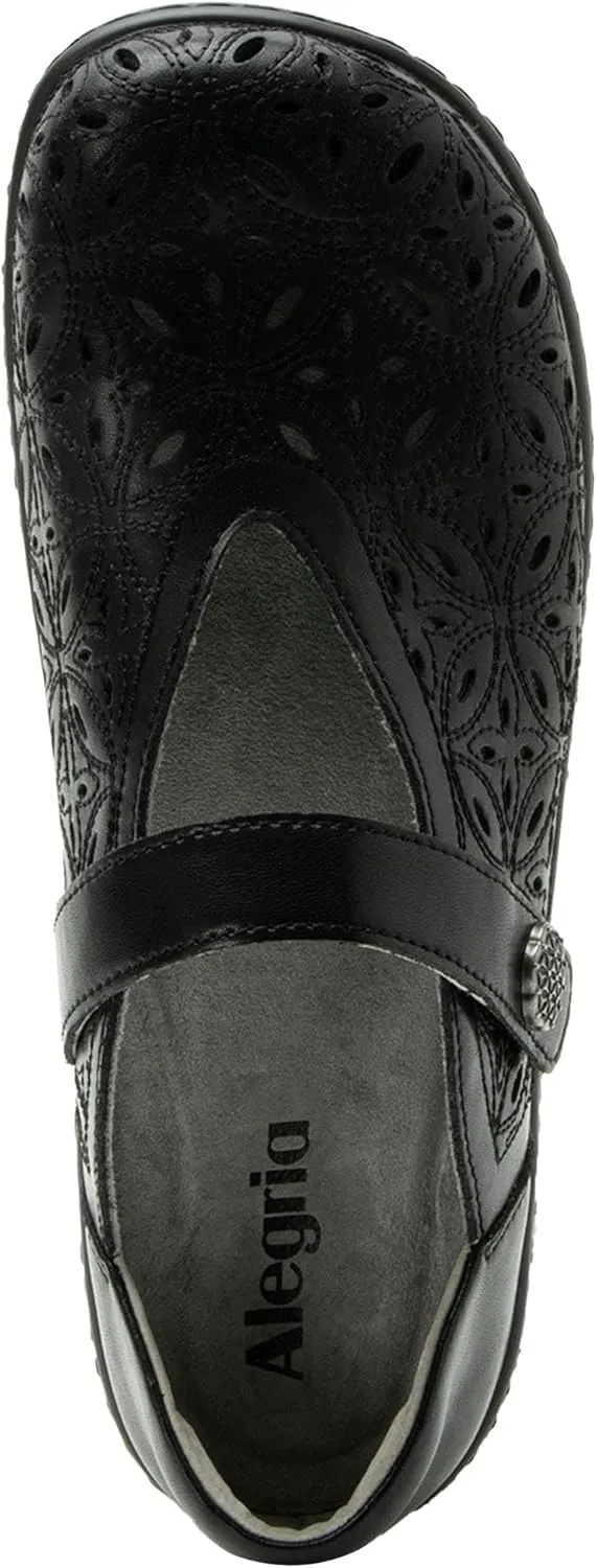 Alegria Women's Opheliah Comfort Shoes V-Cut Leather Mary Jane