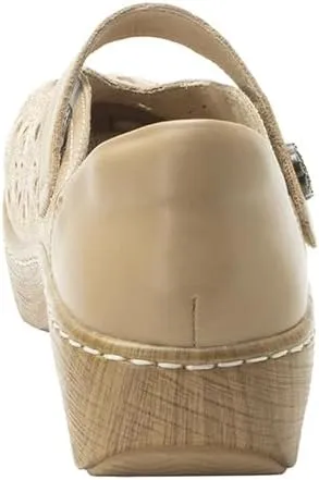 Alegria Women's Opheliah Comfort Shoes V-Cut Leather Mary Jane