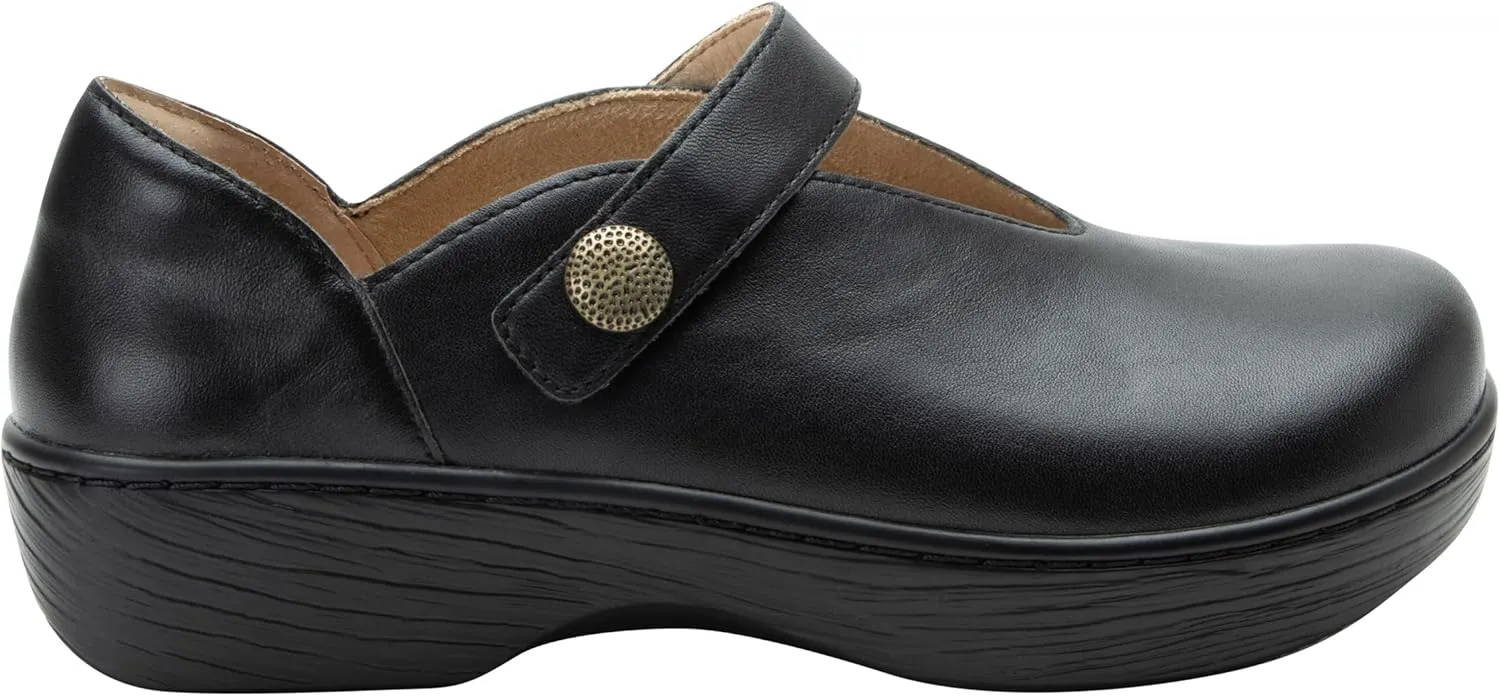 Alegria Women's Opheliah Comfort Shoes V-Cut Leather Mary Jane
