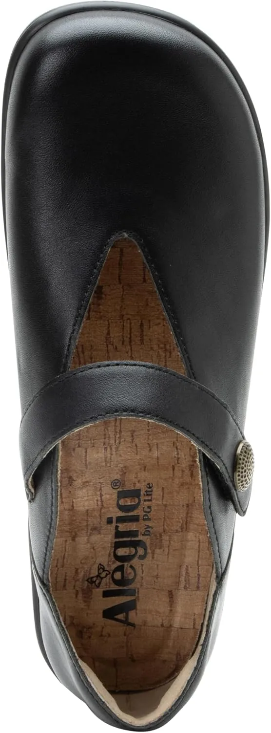 Alegria Women's Opheliah Comfort Shoes V-Cut Leather Mary Jane