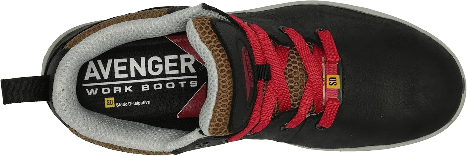 Avenger Work Boots Men's Aluminum Toe A710 Industrial Shoe