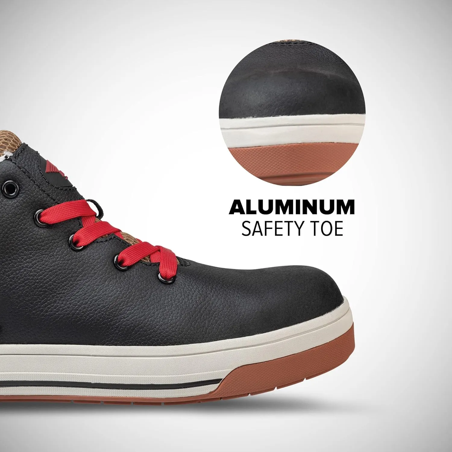 Avenger Work Boots Men's Aluminum Toe A710 Industrial Shoe