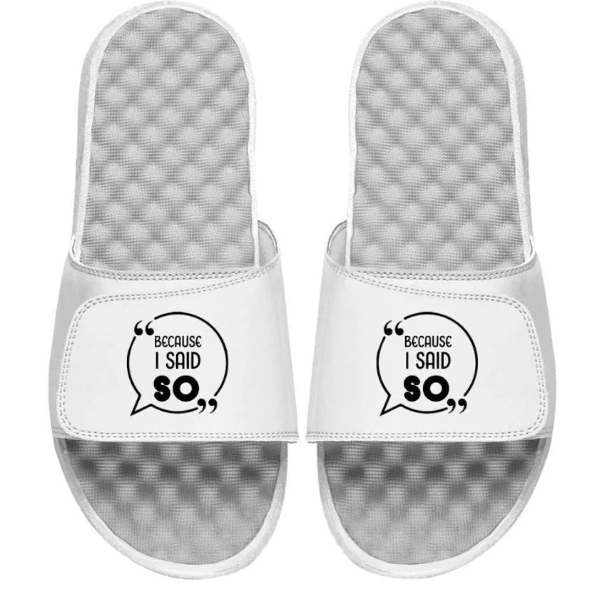 Because I Said So Slides