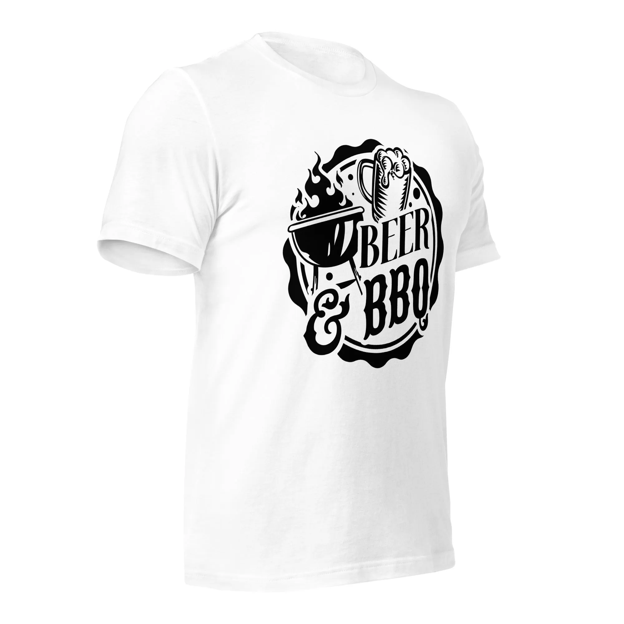 Beer & BBQ T-shirt – Perfect for Grilling and Beer Lovers