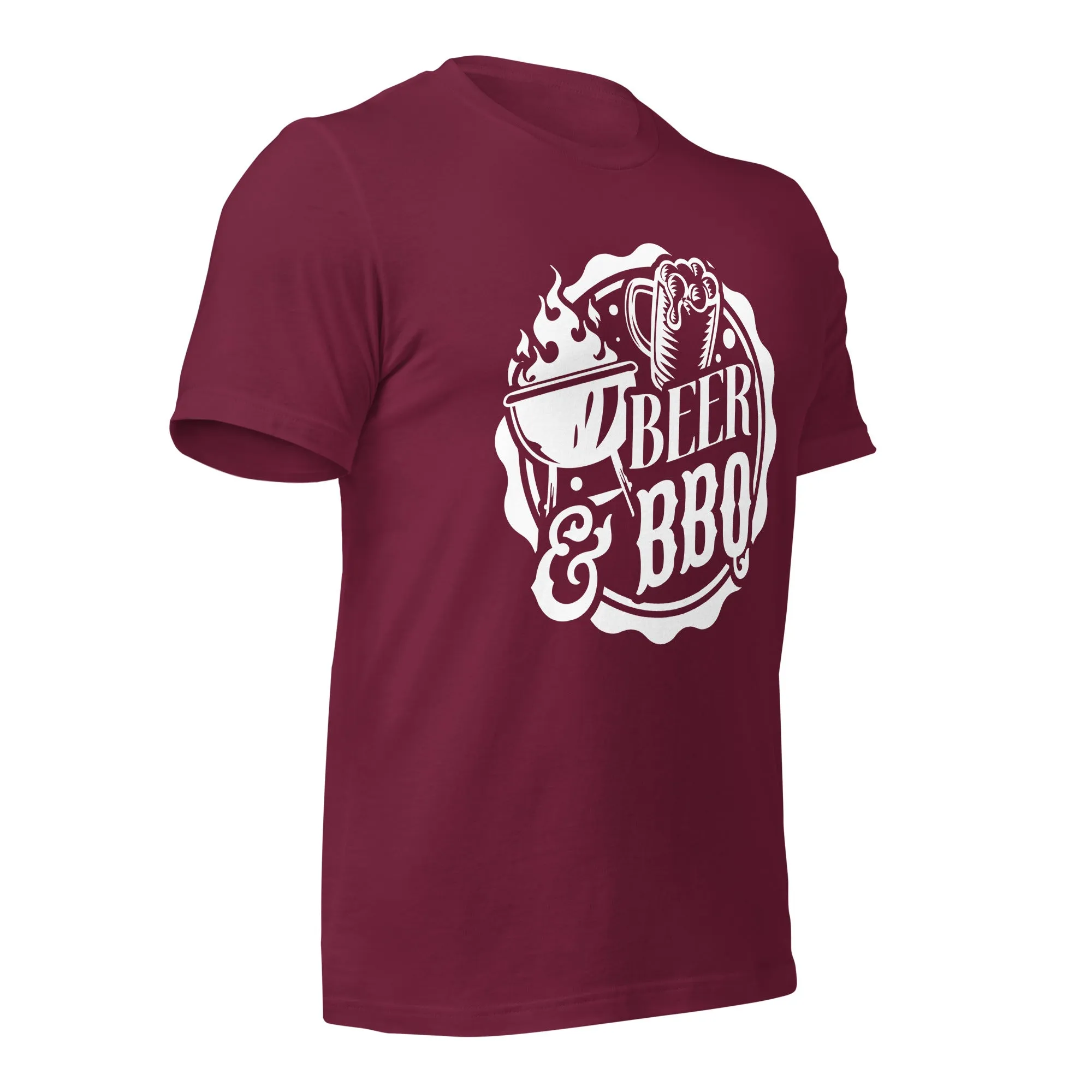 Beer & BBQ T-shirt – Perfect for Grilling and Beer Lovers