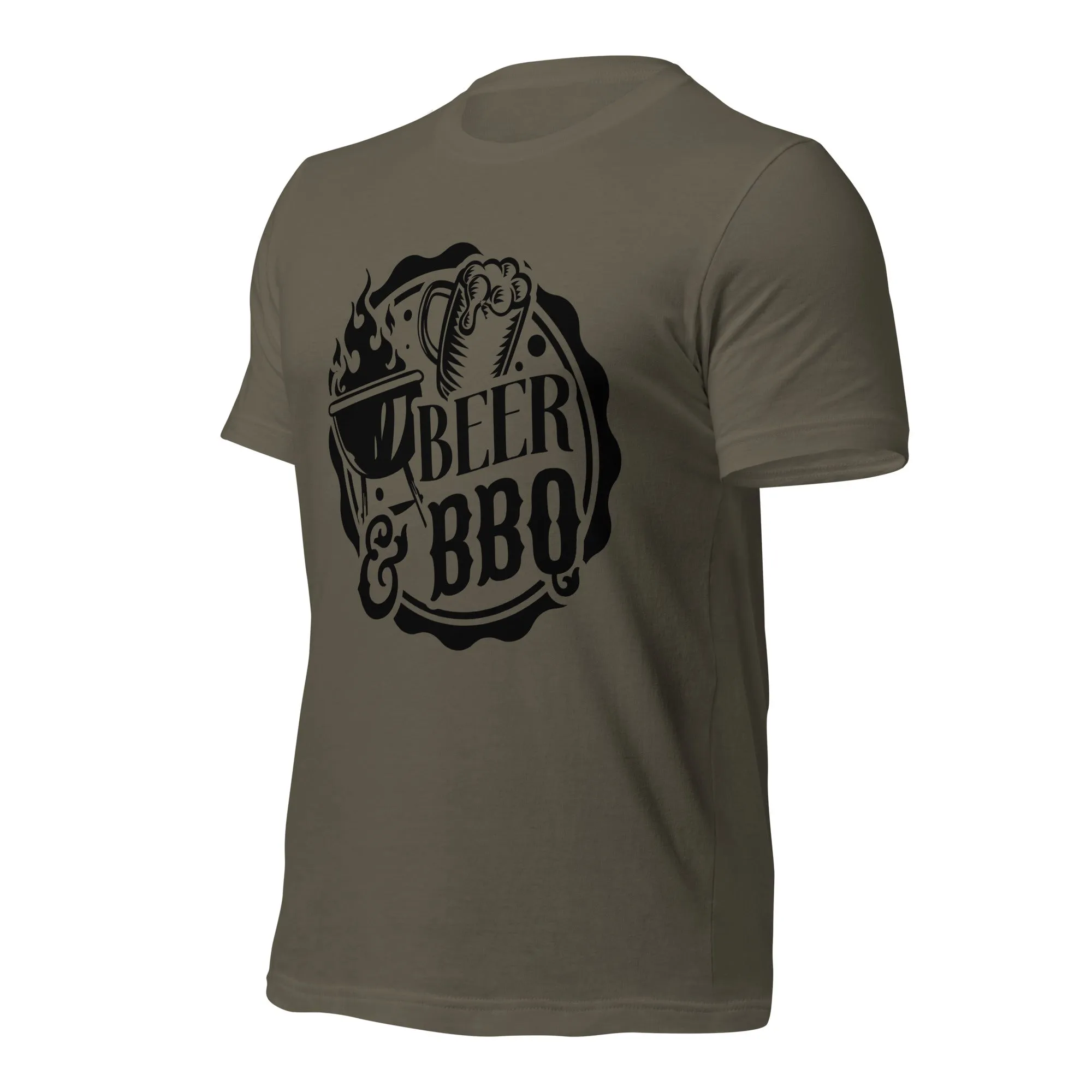 Beer & BBQ T-shirt – Perfect for Grilling and Beer Lovers