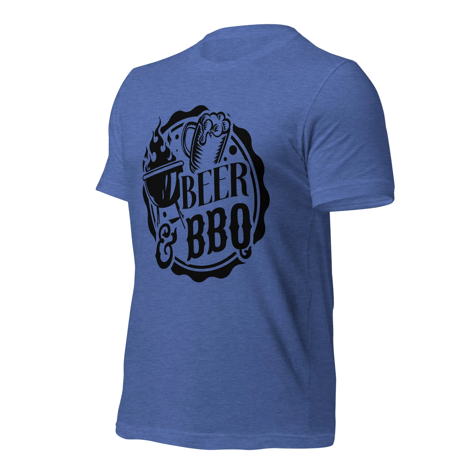 Beer & BBQ T-shirt – Perfect for Grilling and Beer Lovers