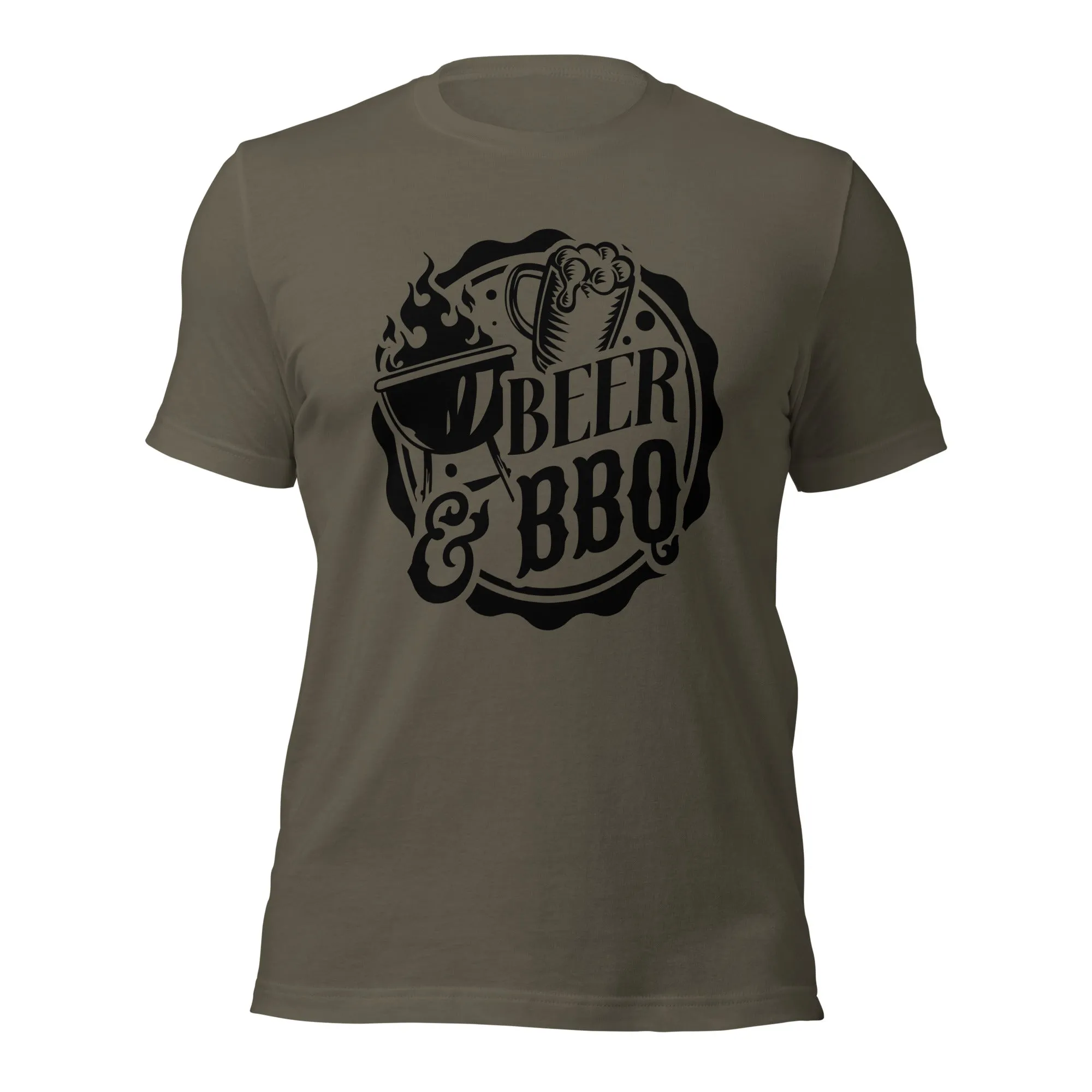 Beer & BBQ T-shirt – Perfect for Grilling and Beer Lovers