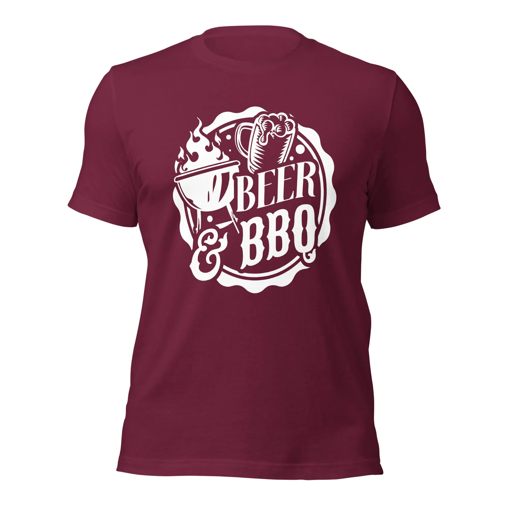 Beer & BBQ T-shirt – Perfect for Grilling and Beer Lovers