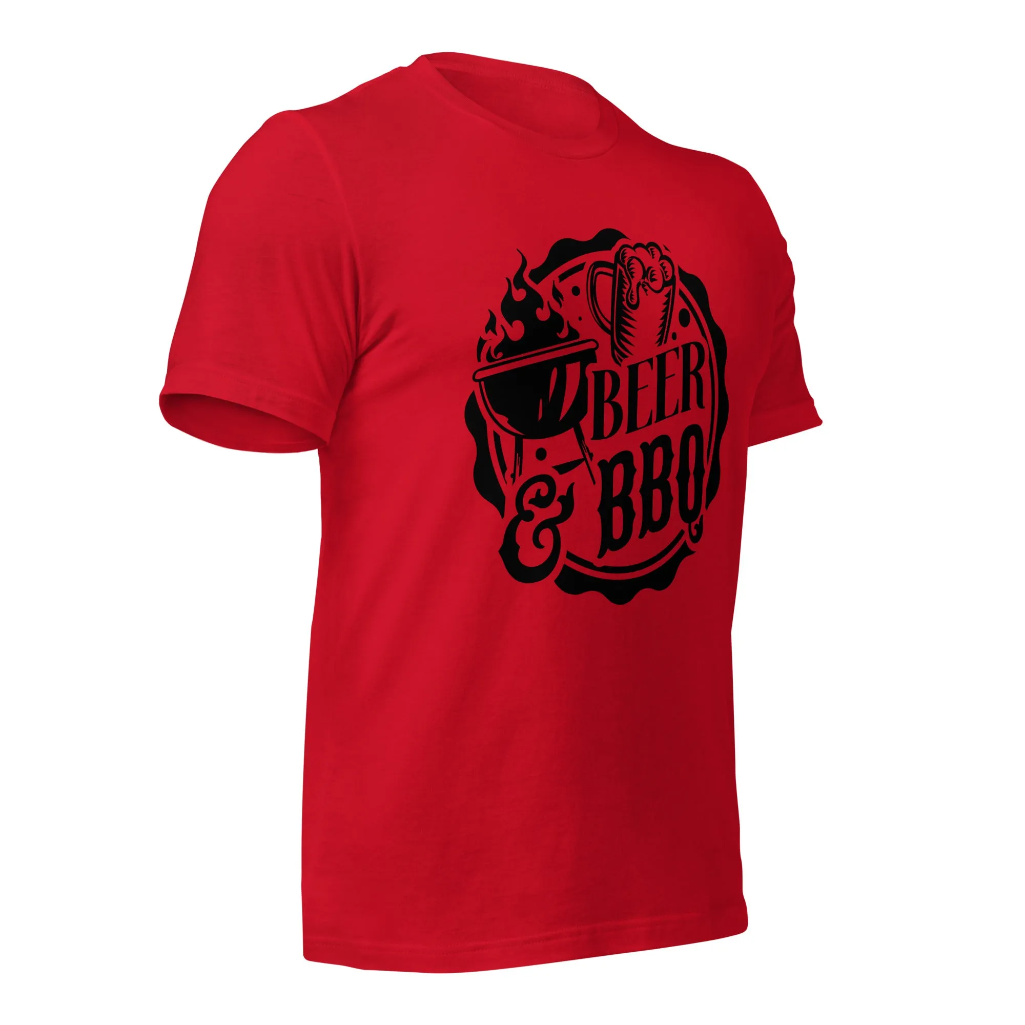 Beer & BBQ T-shirt – Perfect for Grilling and Beer Lovers