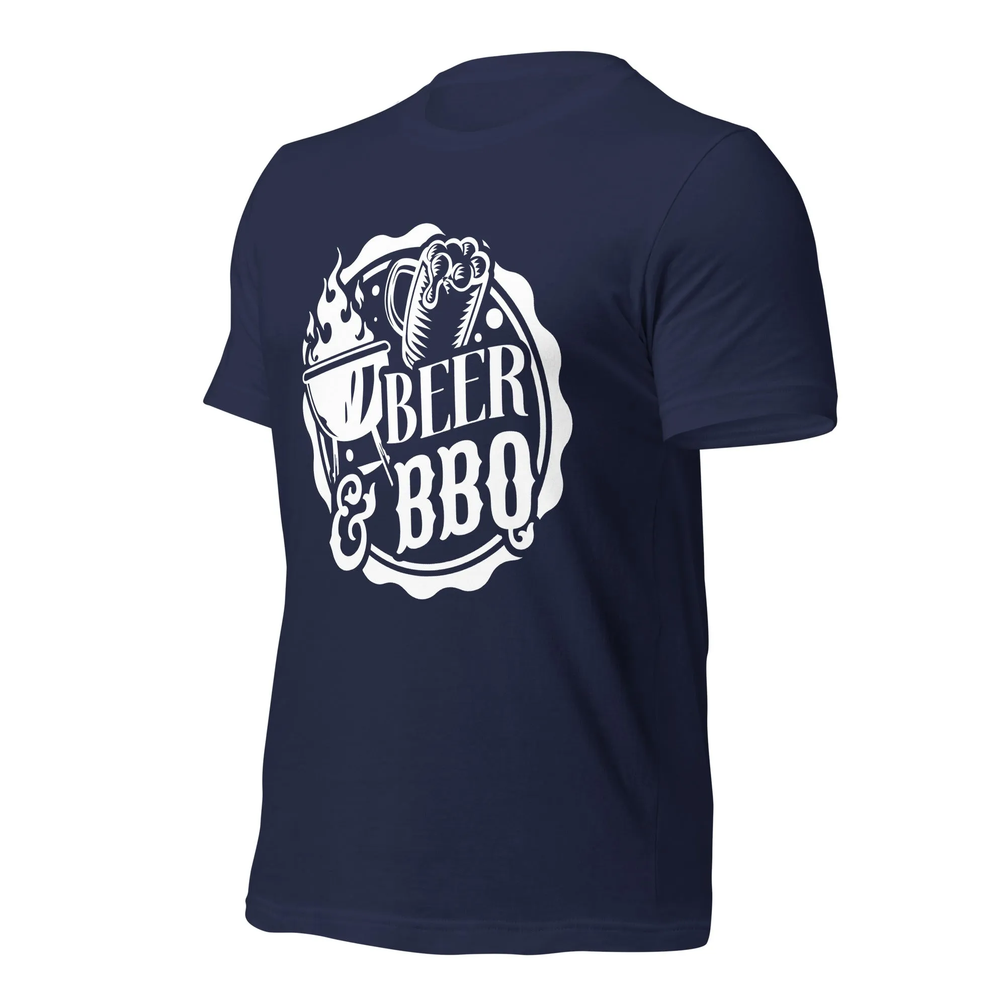 Beer & BBQ T-shirt – Perfect for Grilling and Beer Lovers