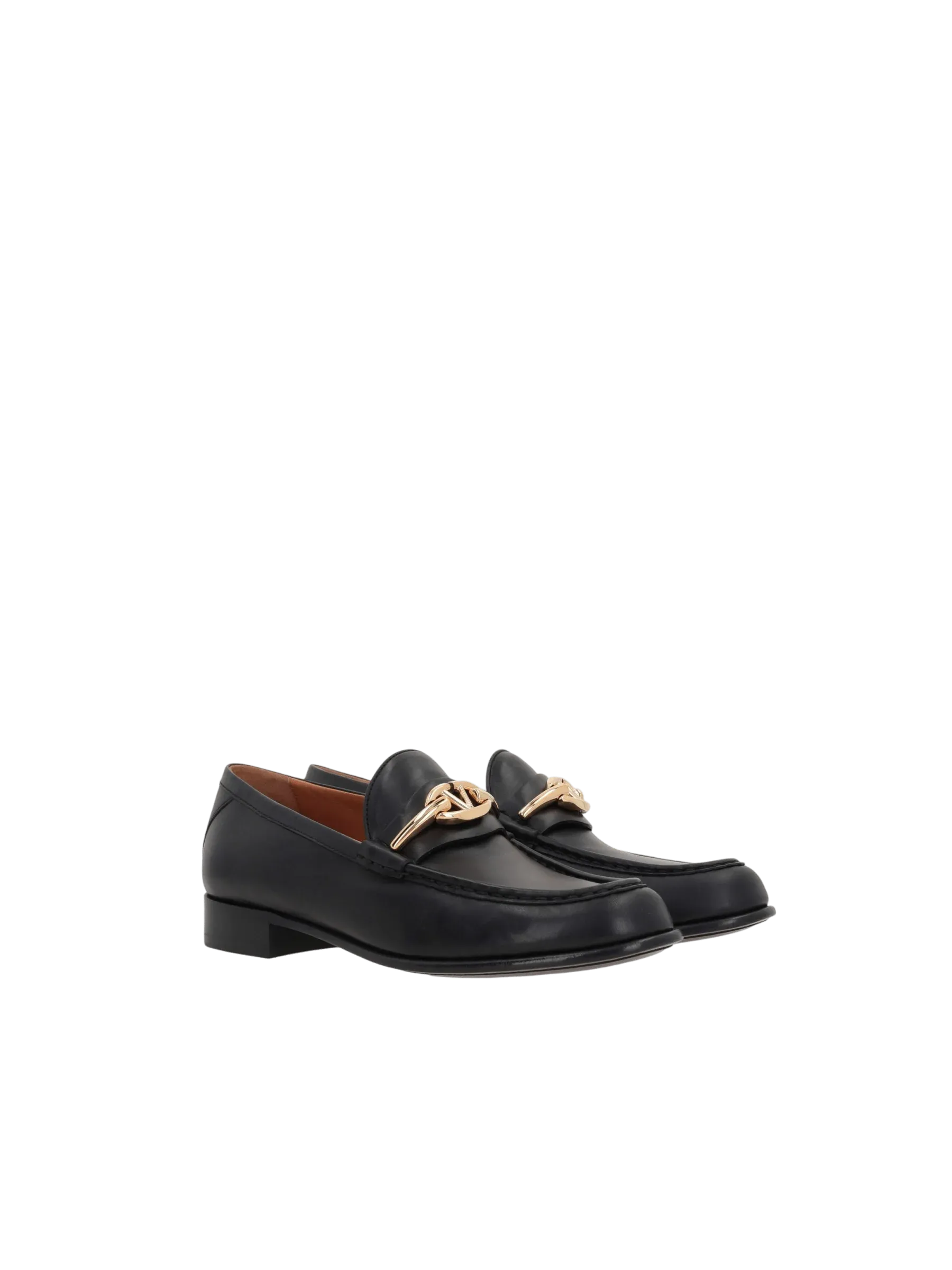 Bold Edition Smooth Leather Loafers