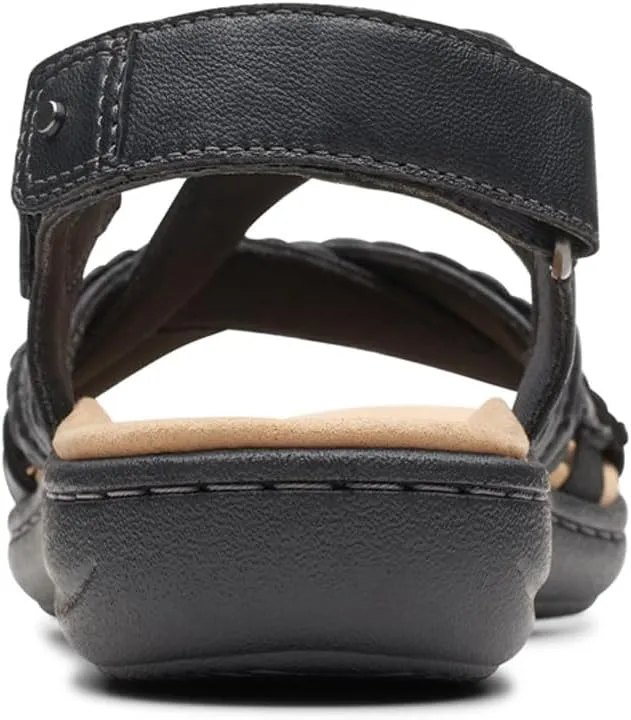 Clarks Womens Laurieann Rena Leather Casual Strappy Sandals