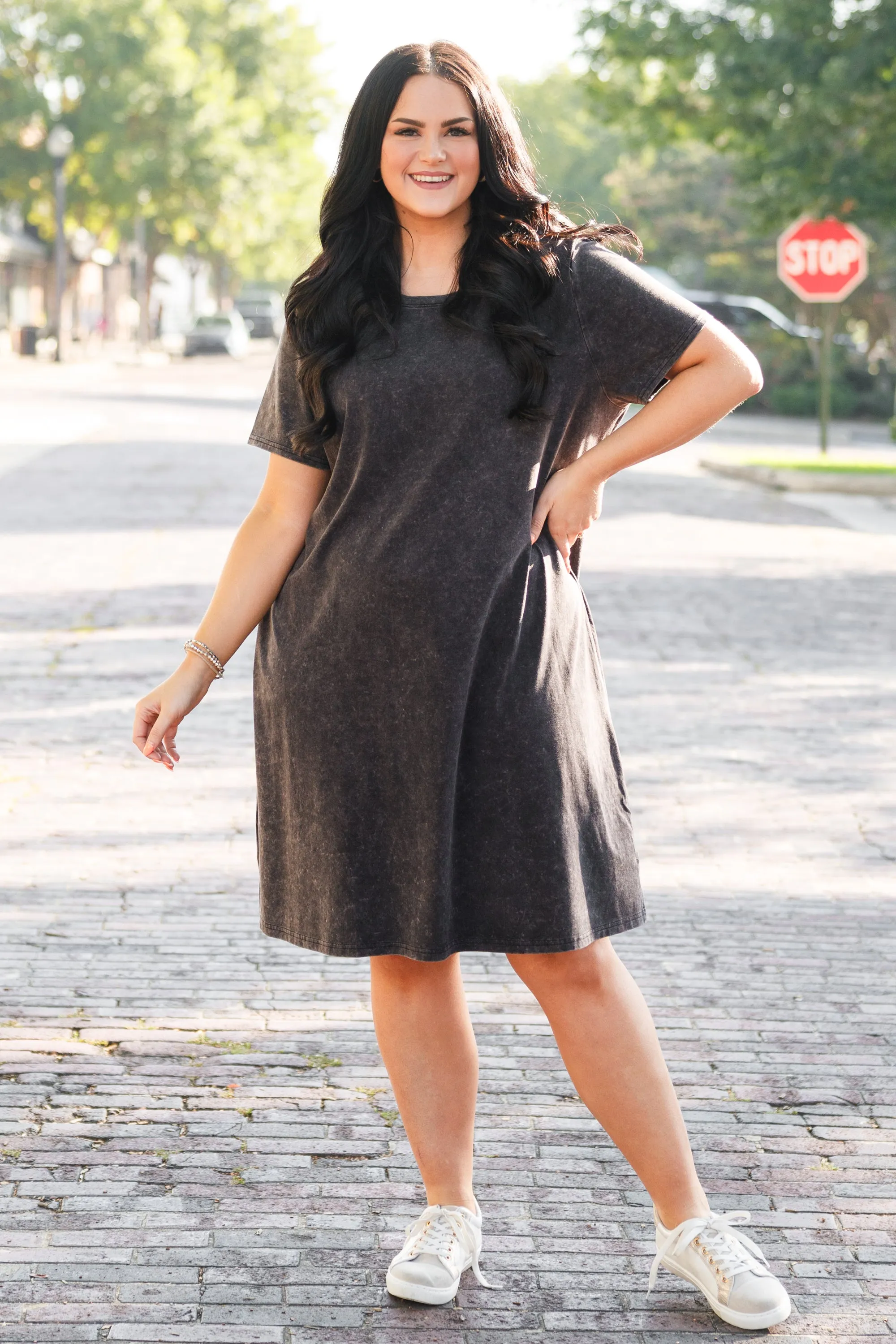 Day Out Dress, Dark Charcoal