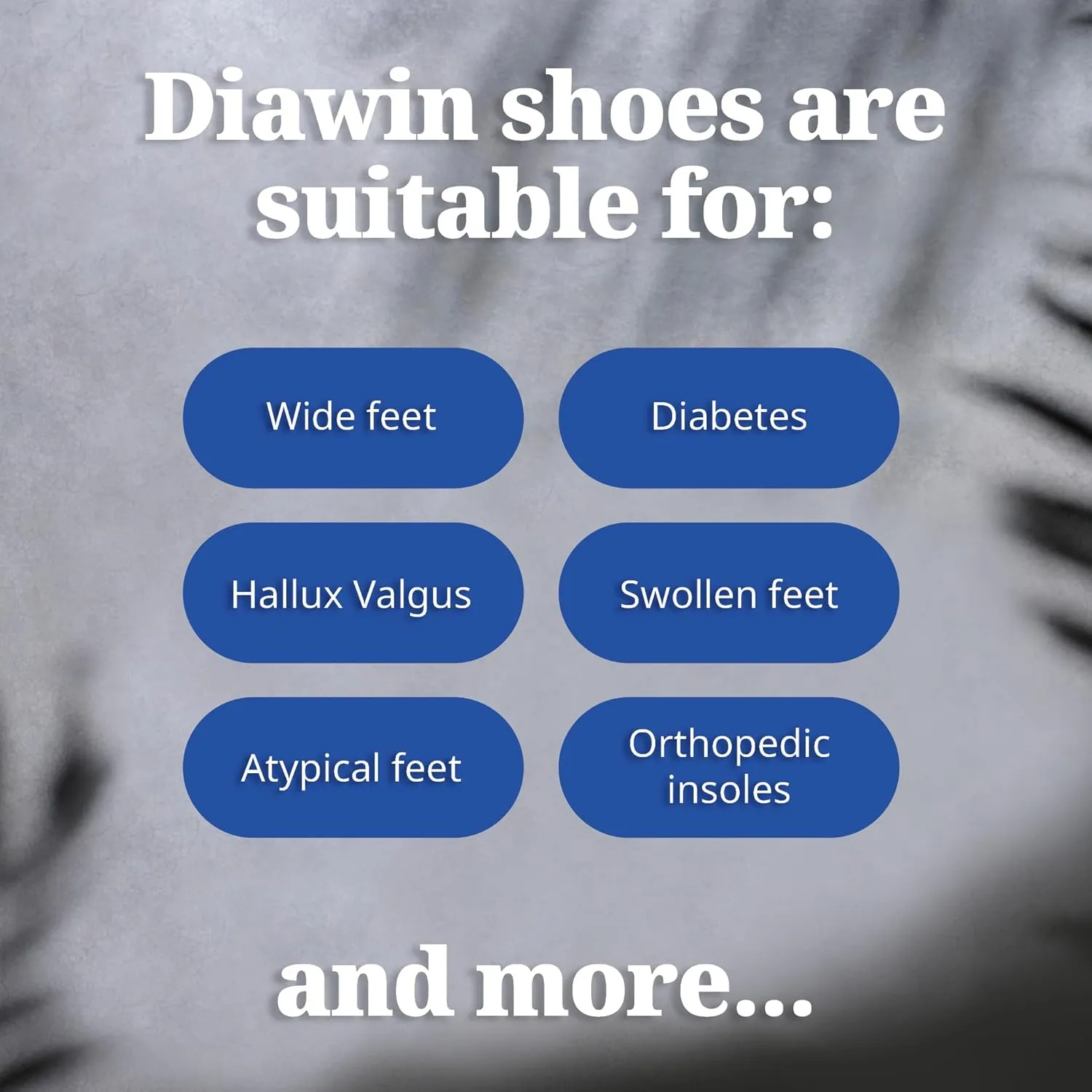 diawin Wide Shoes for Men & Women  Extra Depth Walking Shoes with Wide Toe Box for Swollen Feet, Hallux, Arthritis, and Diabetic Needs  Durable Genuine Leather for Comfort