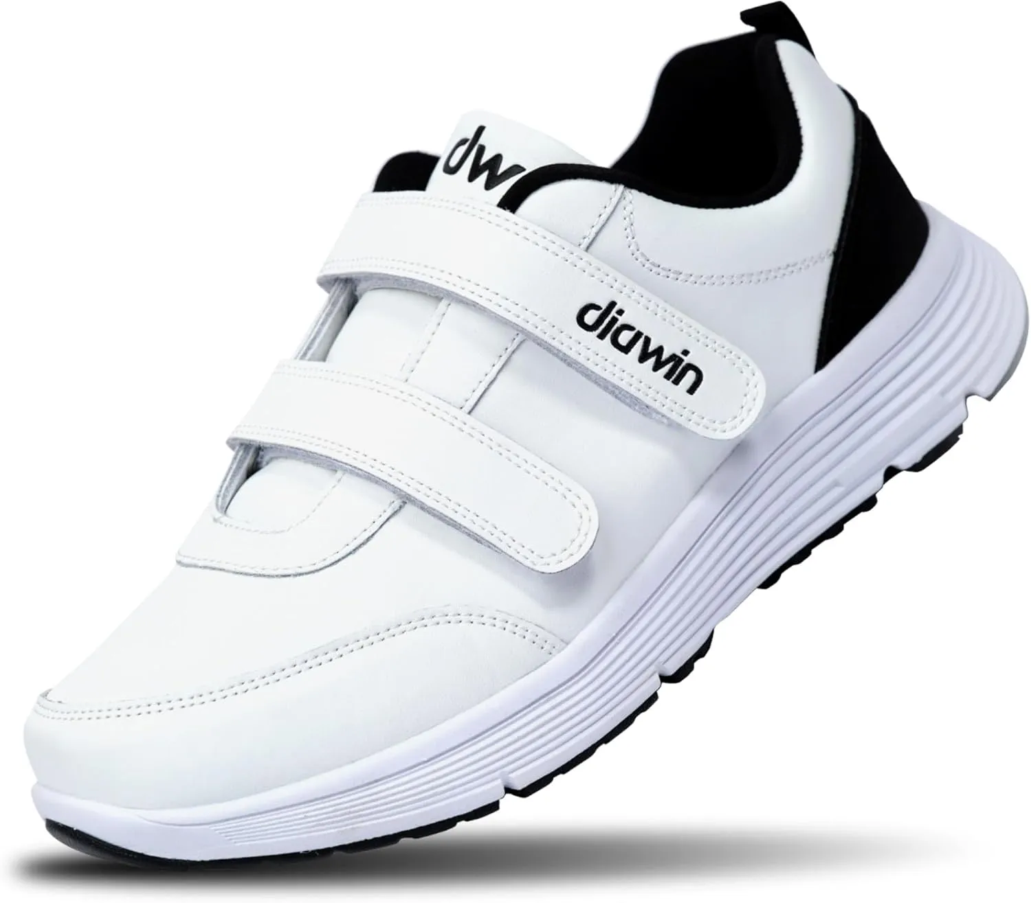 diawin Wide Shoes for Men & Women  Extra Depth Walking Shoes with Wide Toe Box for Swollen Feet, Hallux, Arthritis, and Diabetic Needs  Durable Genuine Leather for Comfort