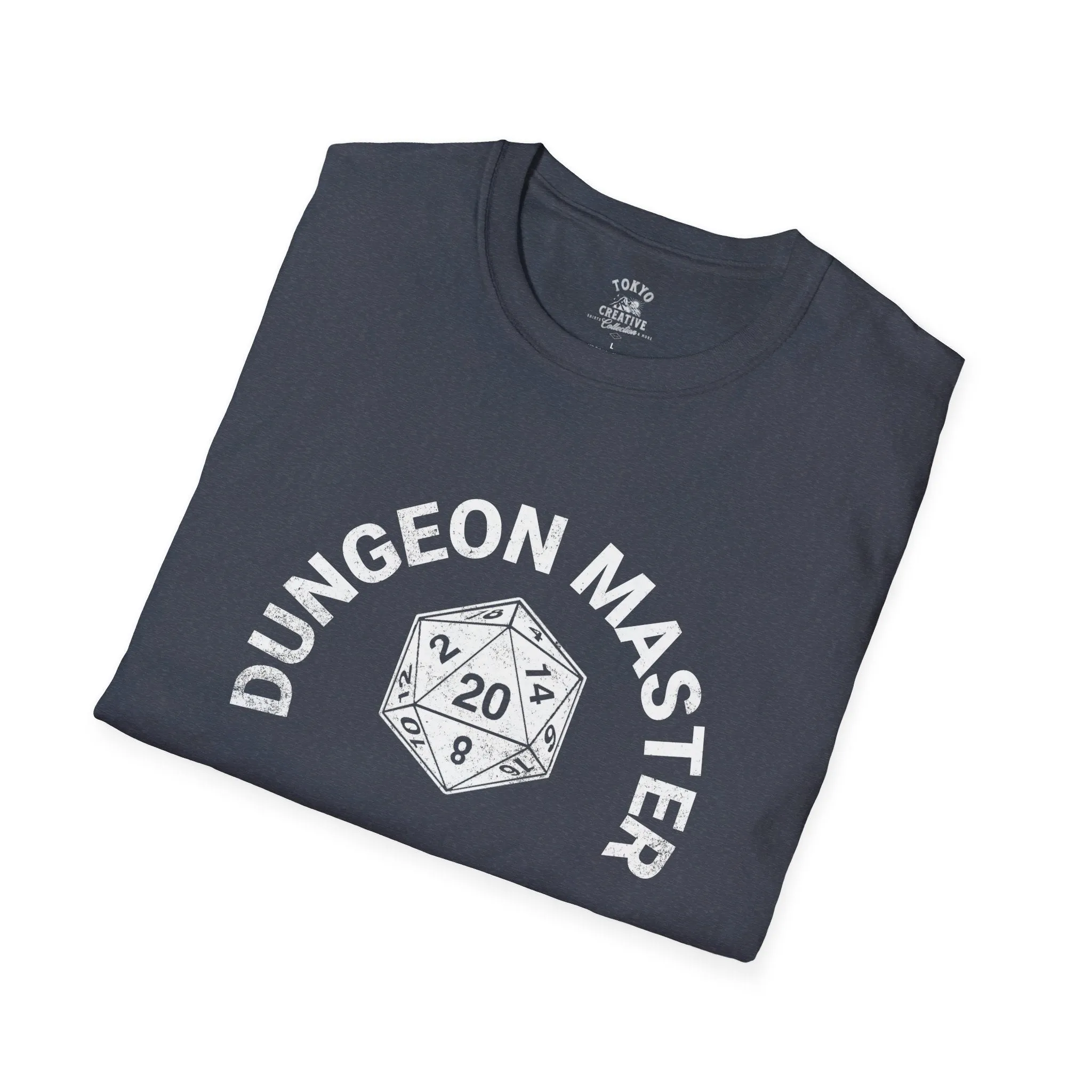 Dungeon Master Shirt - Epic D20 Design Tee for RPG Leaders and Storytellers
