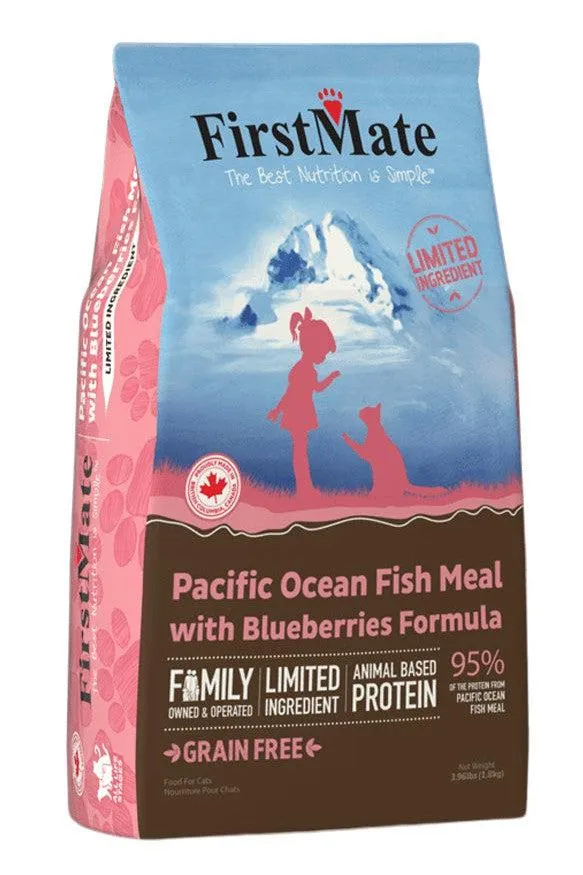 Firstmate Dog Limited Ingredient Grain Free Mini Fish Blueberry Treat 8oz.