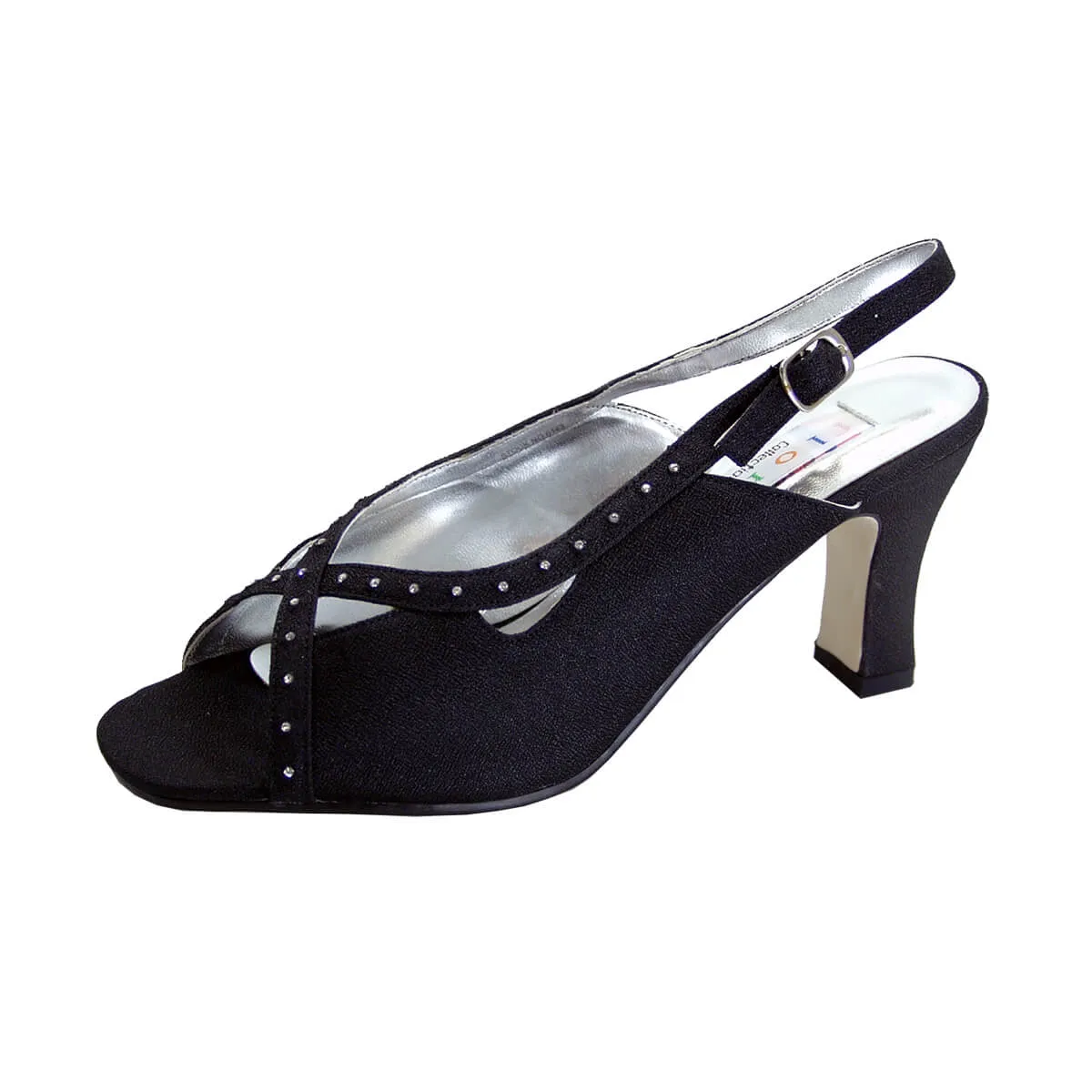 FLORAL Rylee Women's Wide Width Criss-Cross Heeled Sandals