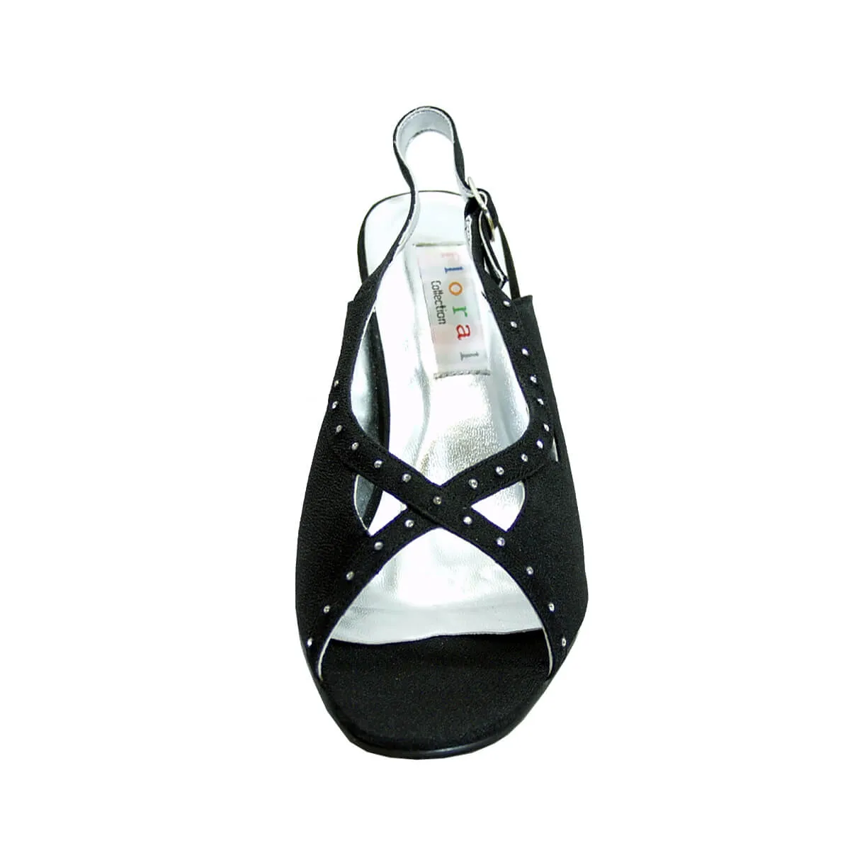 FLORAL Rylee Women's Wide Width Criss-Cross Heeled Sandals