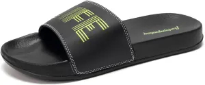 FUNKYMONKEY Men's Casual Sandal Slippers Outdoor Indoor Slide for Men