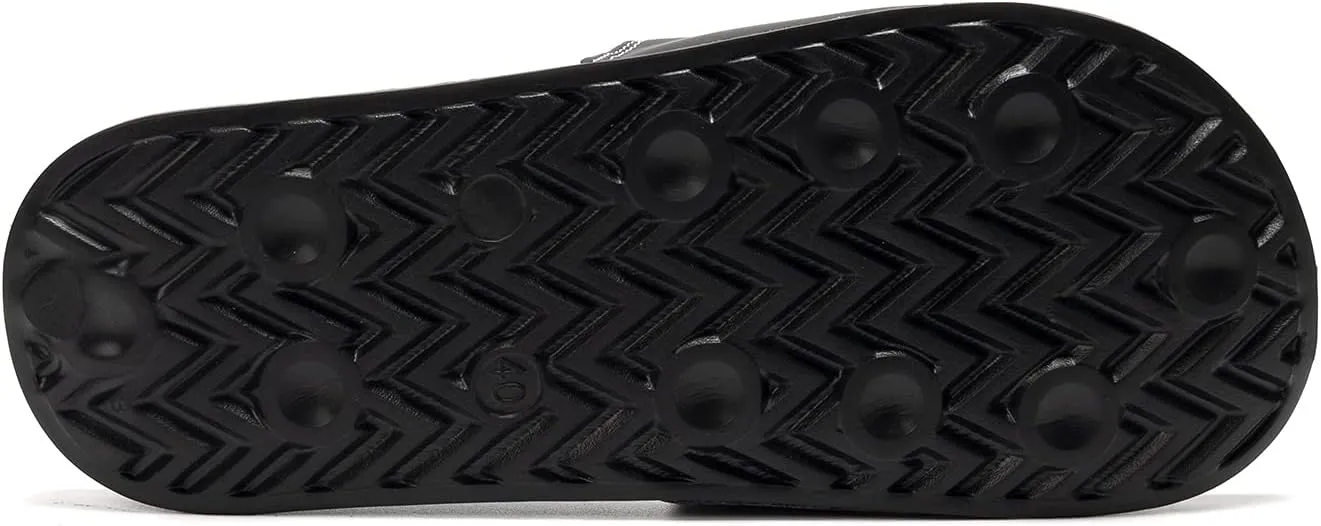FUNKYMONKEY Men's Casual Sandal Slippers Outdoor Indoor Slide for Men