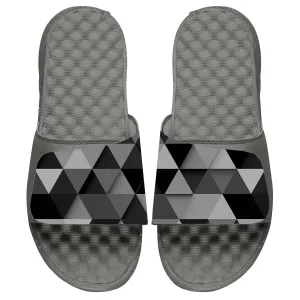 Grey Triangle Pattern Slides
