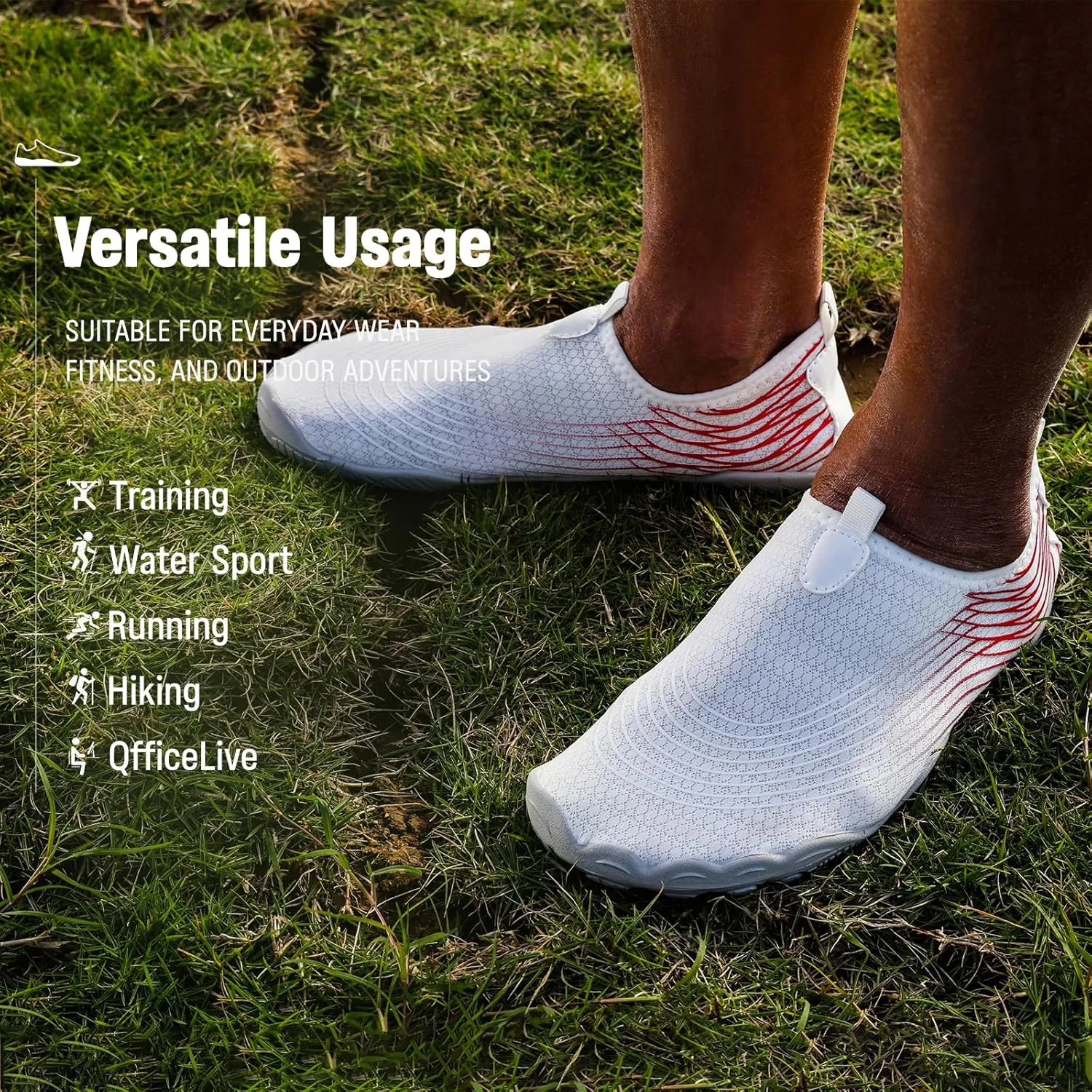 Hike Barefoot Shoes for Womens Mens, 2025 New Comfortable Healthy&Non-Slip Barefoot Vitality Shoes Women's Minimalist Athletic Footwear, Wide Toe Box Water Shoe for Women Men,Hiking Walking Daily Wear