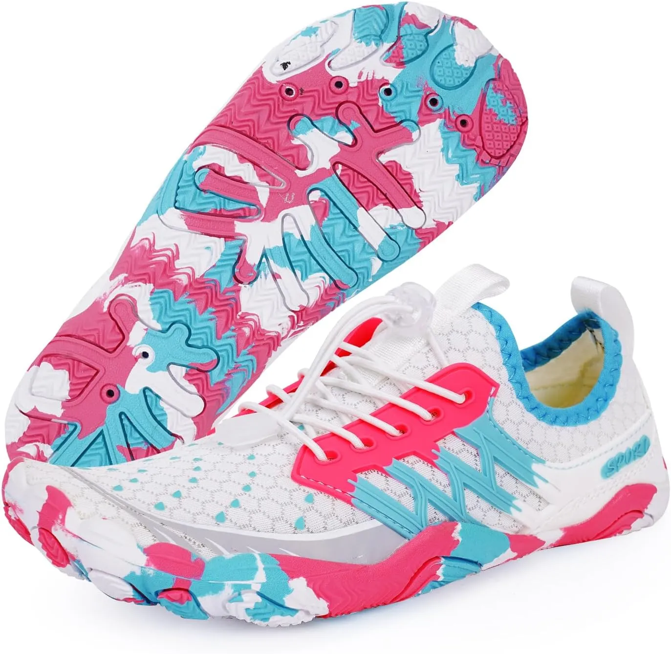 Hike Barefoot Shoes Womens Mens, Pro Water Shoe Women Men Footwear Barefoot Hike Shoes for Travel, Wide Toe Box Non-Slip Breathable Zero Drop Shoe