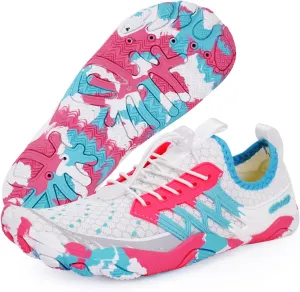 Hike Barefoot Shoes Womens Mens, Pro Water Shoe Women Men Footwear Barefoot Hike Shoes for Travel, Wide Toe Box Non-Slip Breathable Zero Drop Shoe