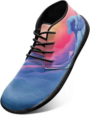 Howilath Barefoot Shoes Men Wide Toe Box, Trail Running Sneakers Anti-Skid Shoes with Zero Drop Sole