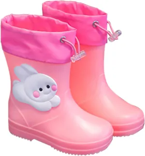 IWIHMIV Toddler Dinosaur Rain Boots Lightweight Waterproof Rainboots Outdoor Boys And Girls Water Shoes Non-Slip Rain Boots