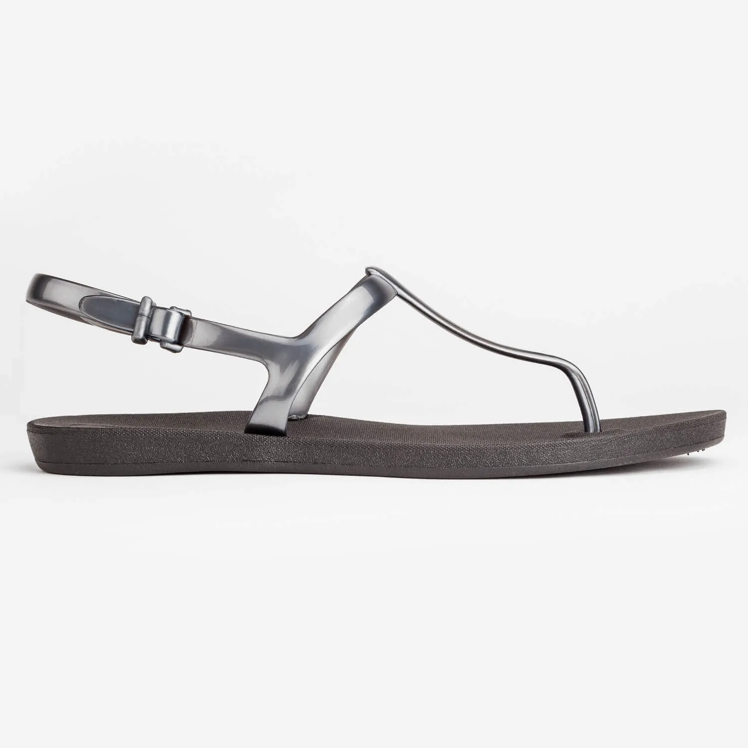 Journey T-Strap Sandal in Black Twilight