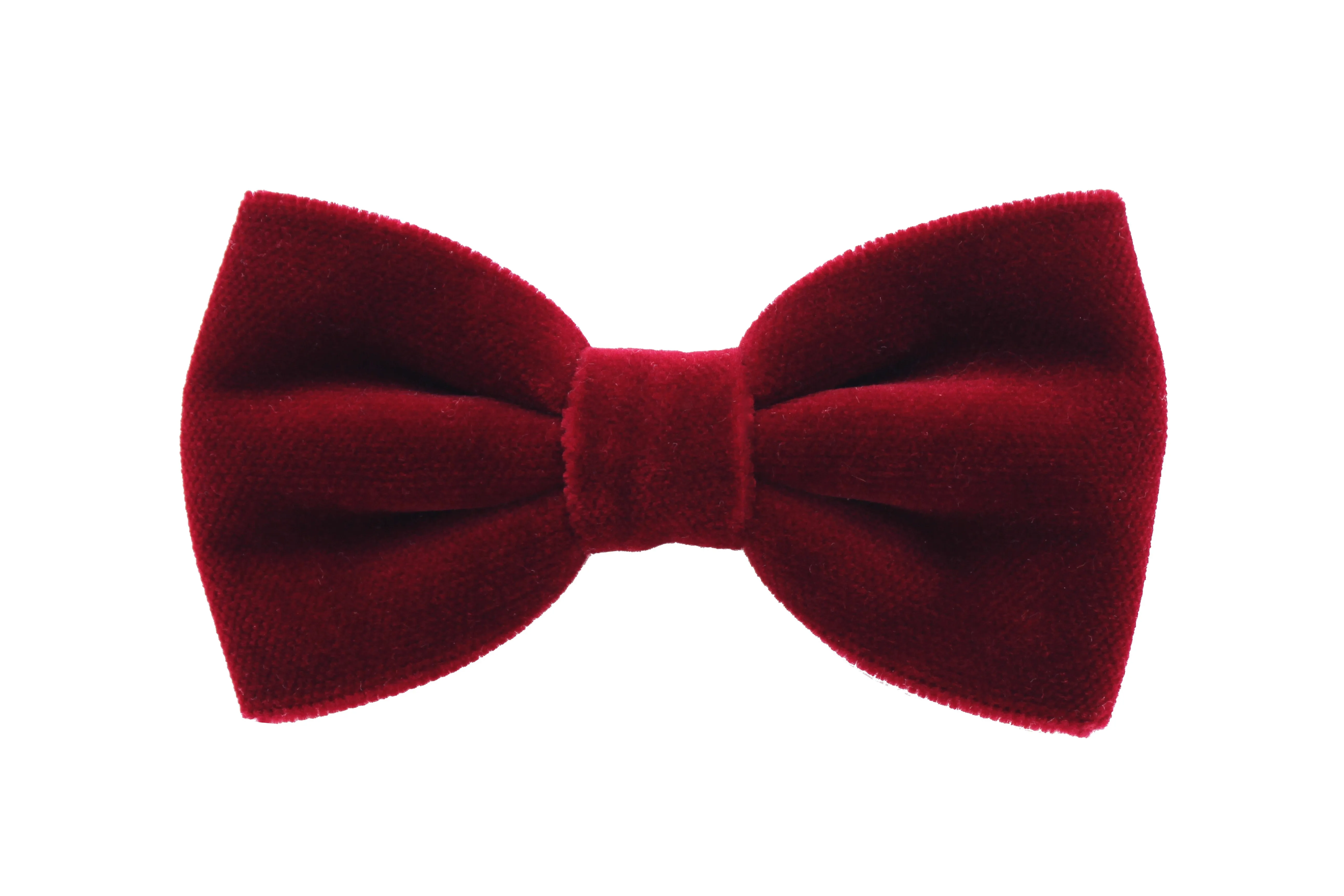 Made in Italy Velvet Papillon Bow Tie