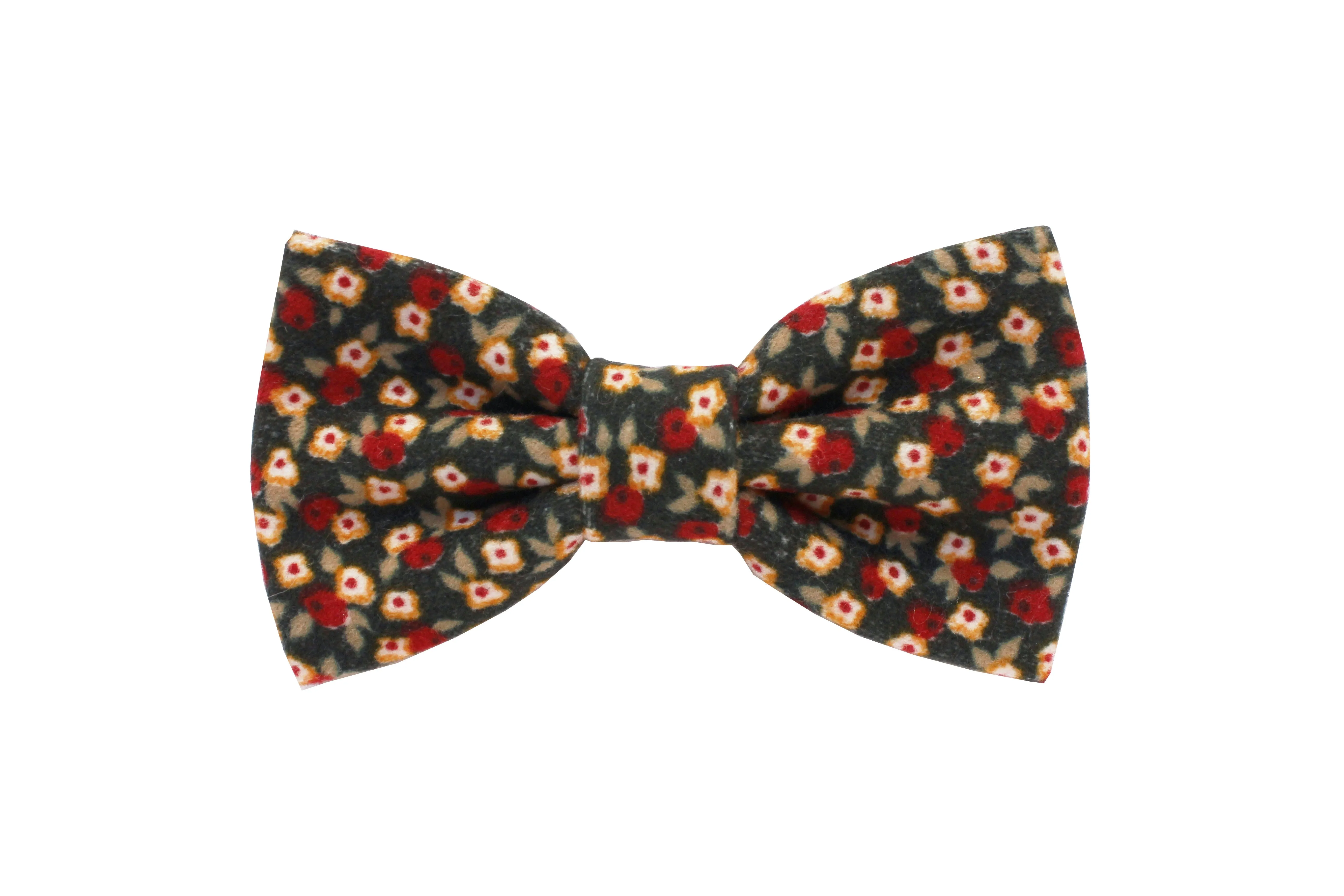 Made in Italy Velvet Papillon Bow Tie