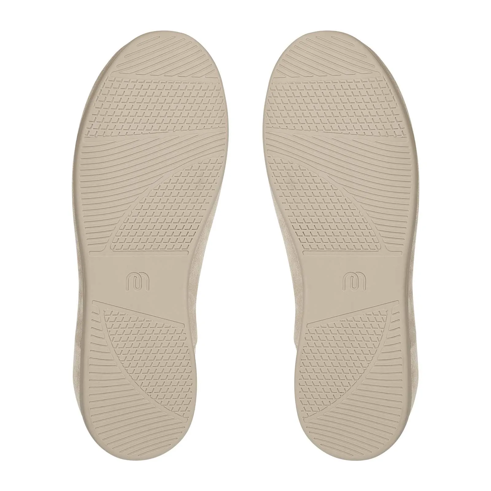mahabis verbier in beige suede