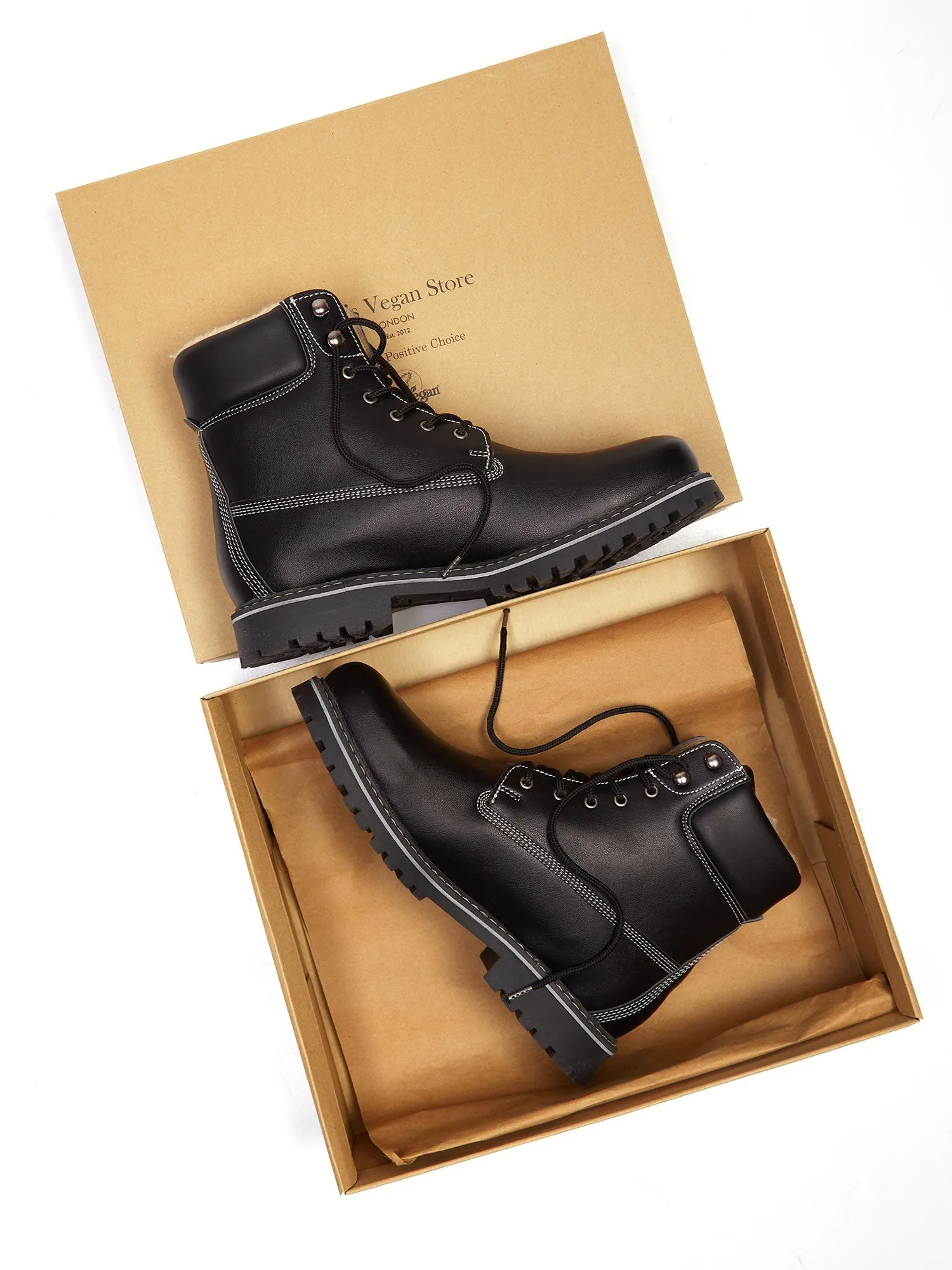 Men's Insulated Dock Boots by Will's Vegan Shoes