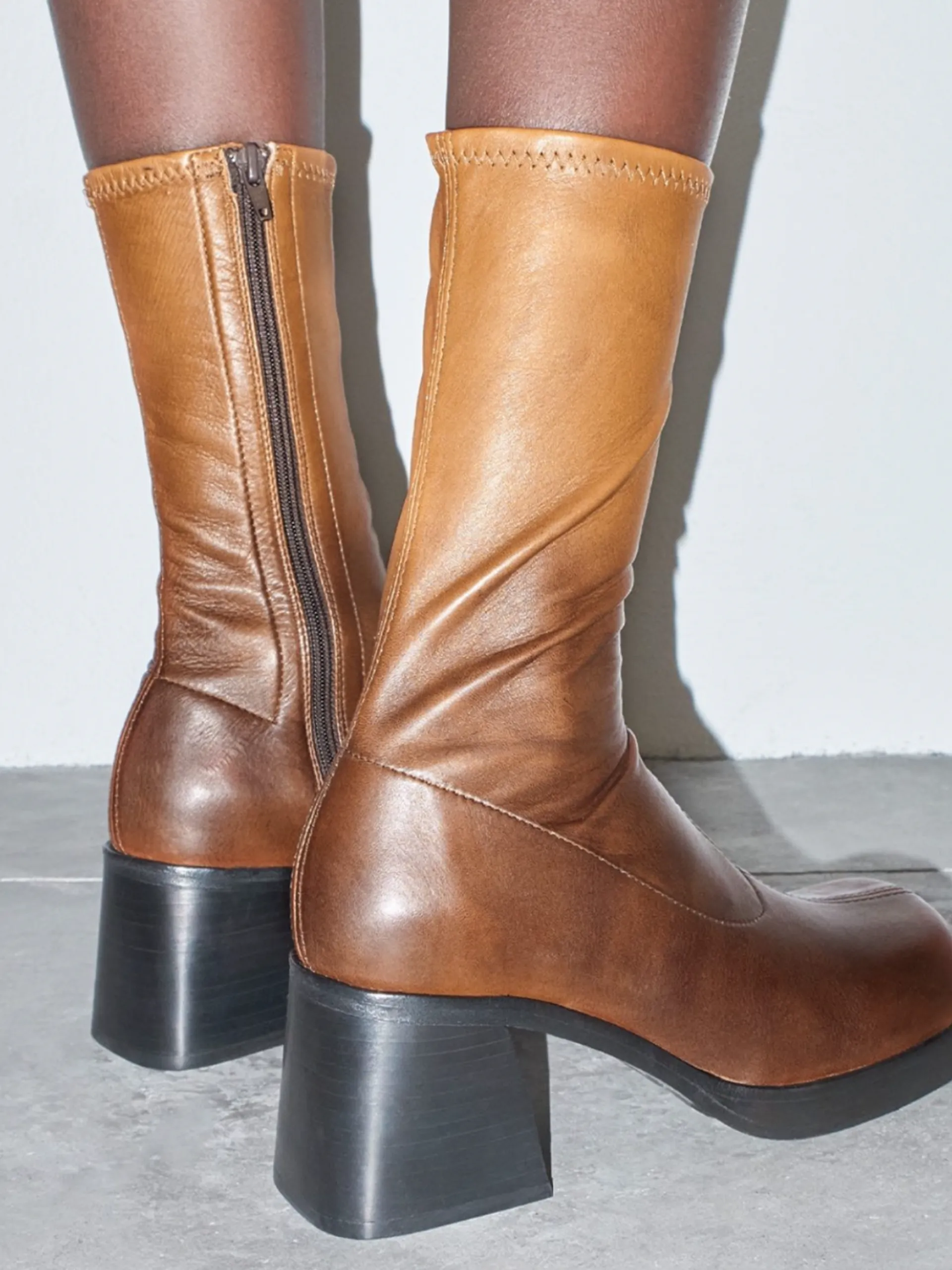 MIISTA Elke Brown Degrade Boots