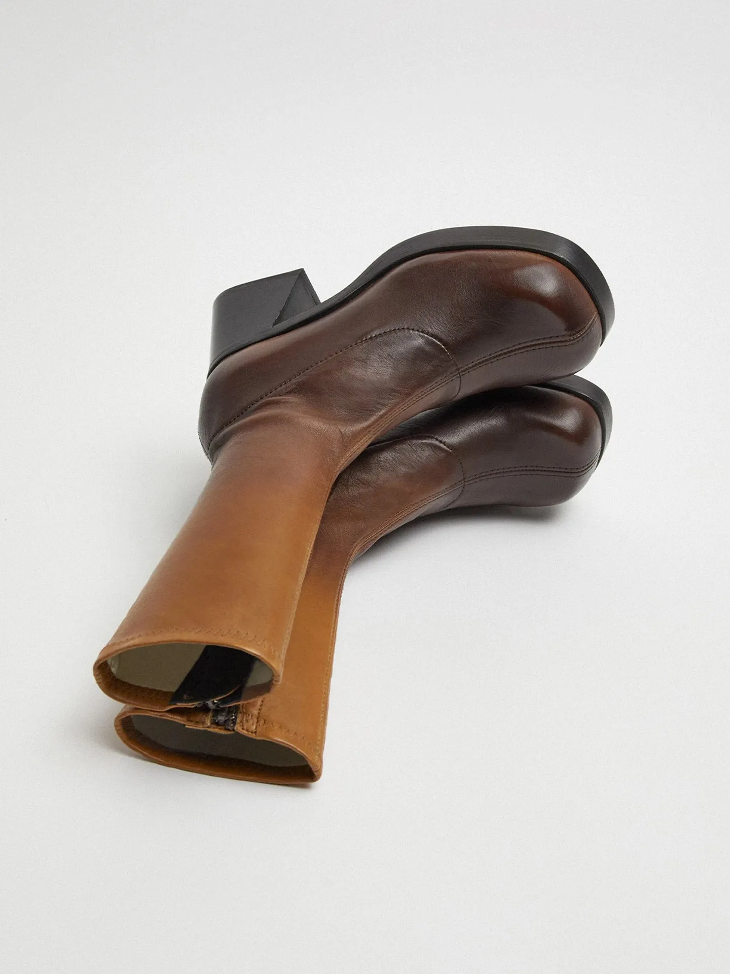MIISTA Elke Brown Degrade Boots