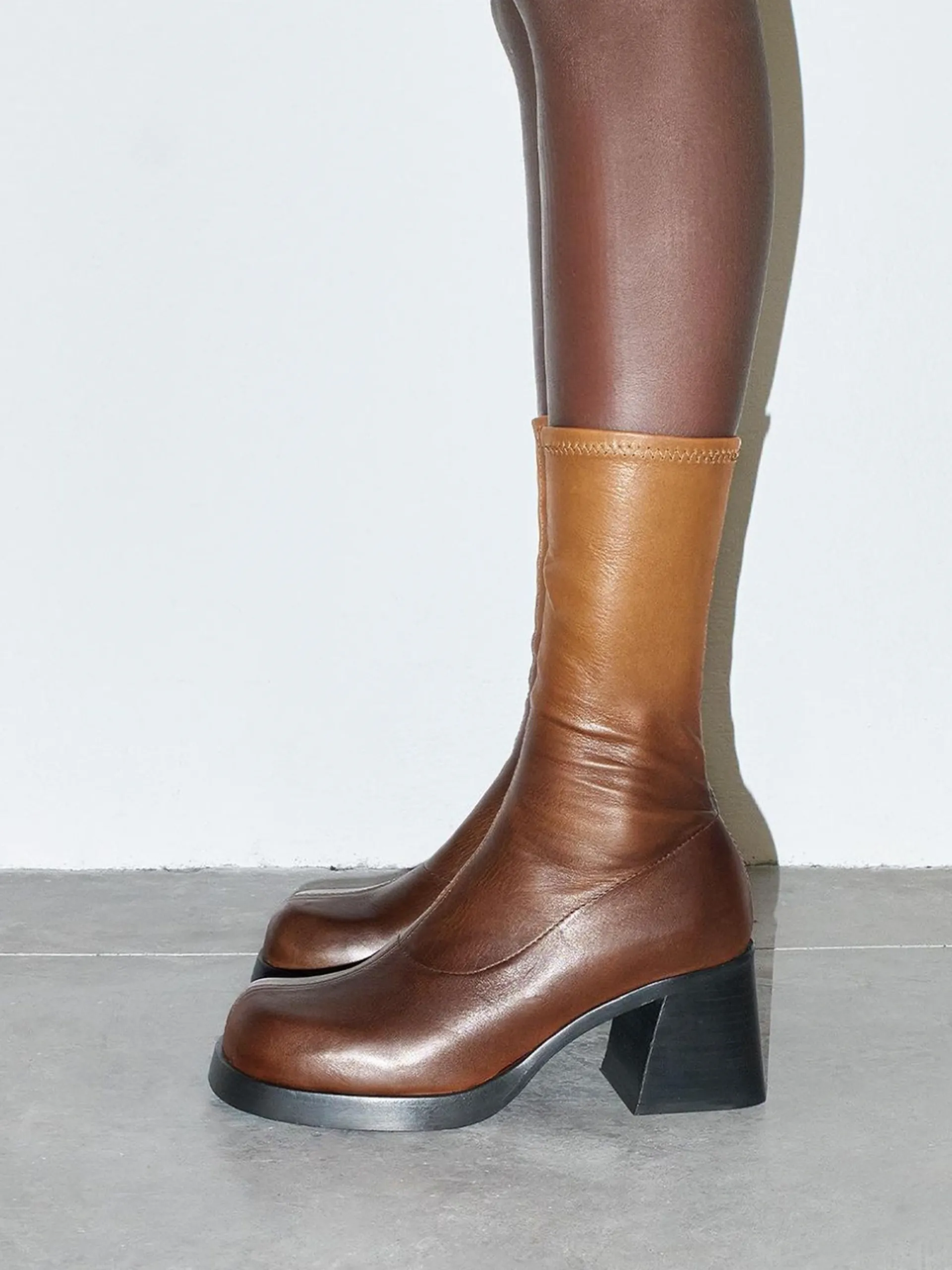 MIISTA Elke Brown Degrade Boots