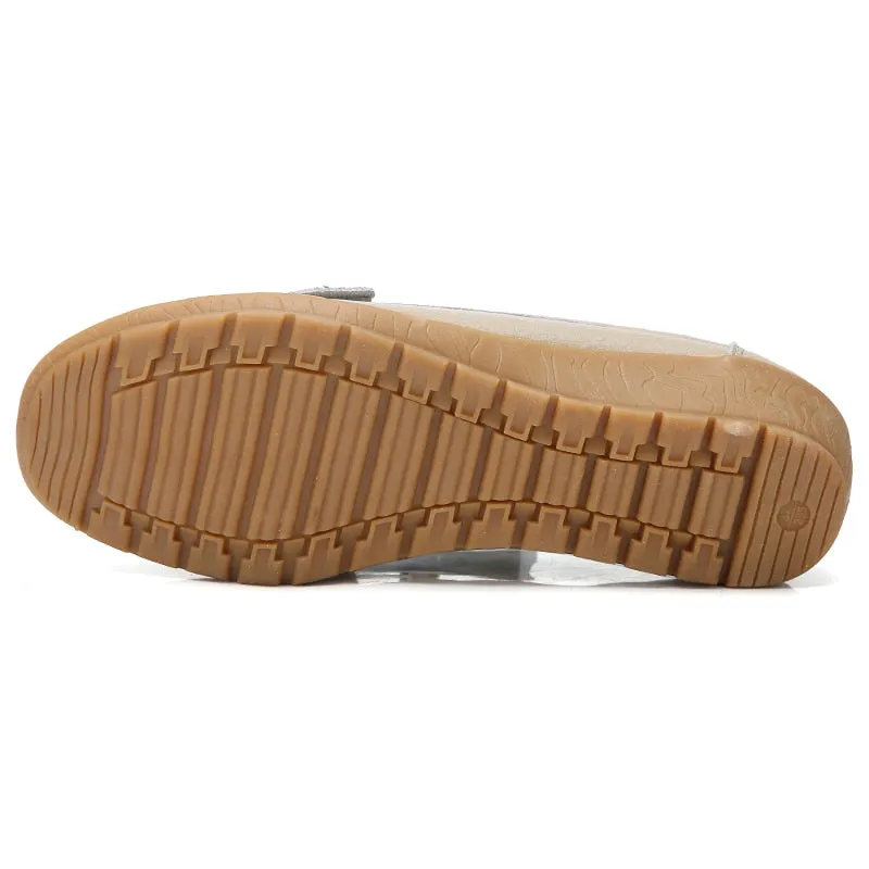 Mocassim Feminino Couro Antideslizamento