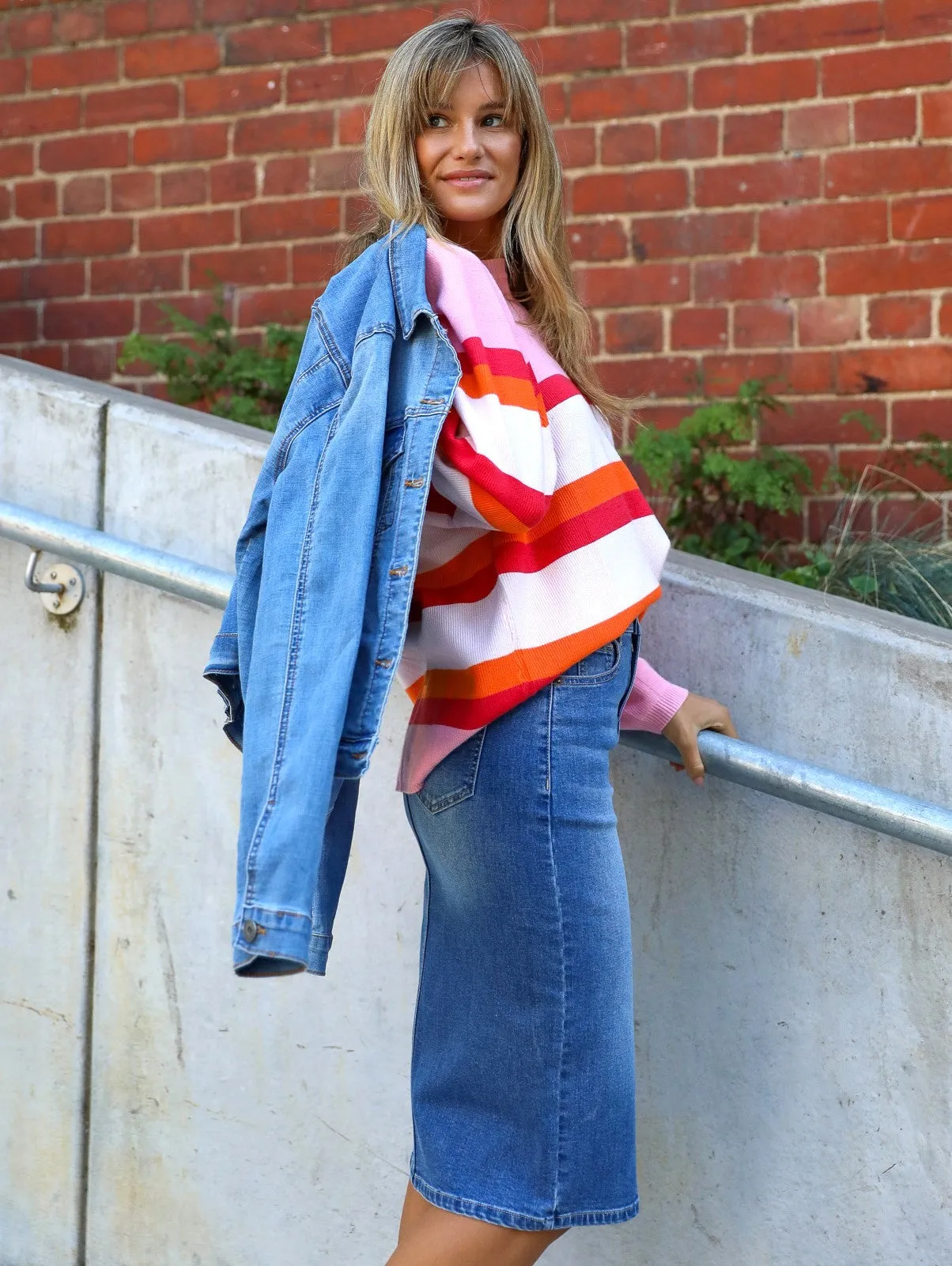 Monaco Skirt- Blue wash