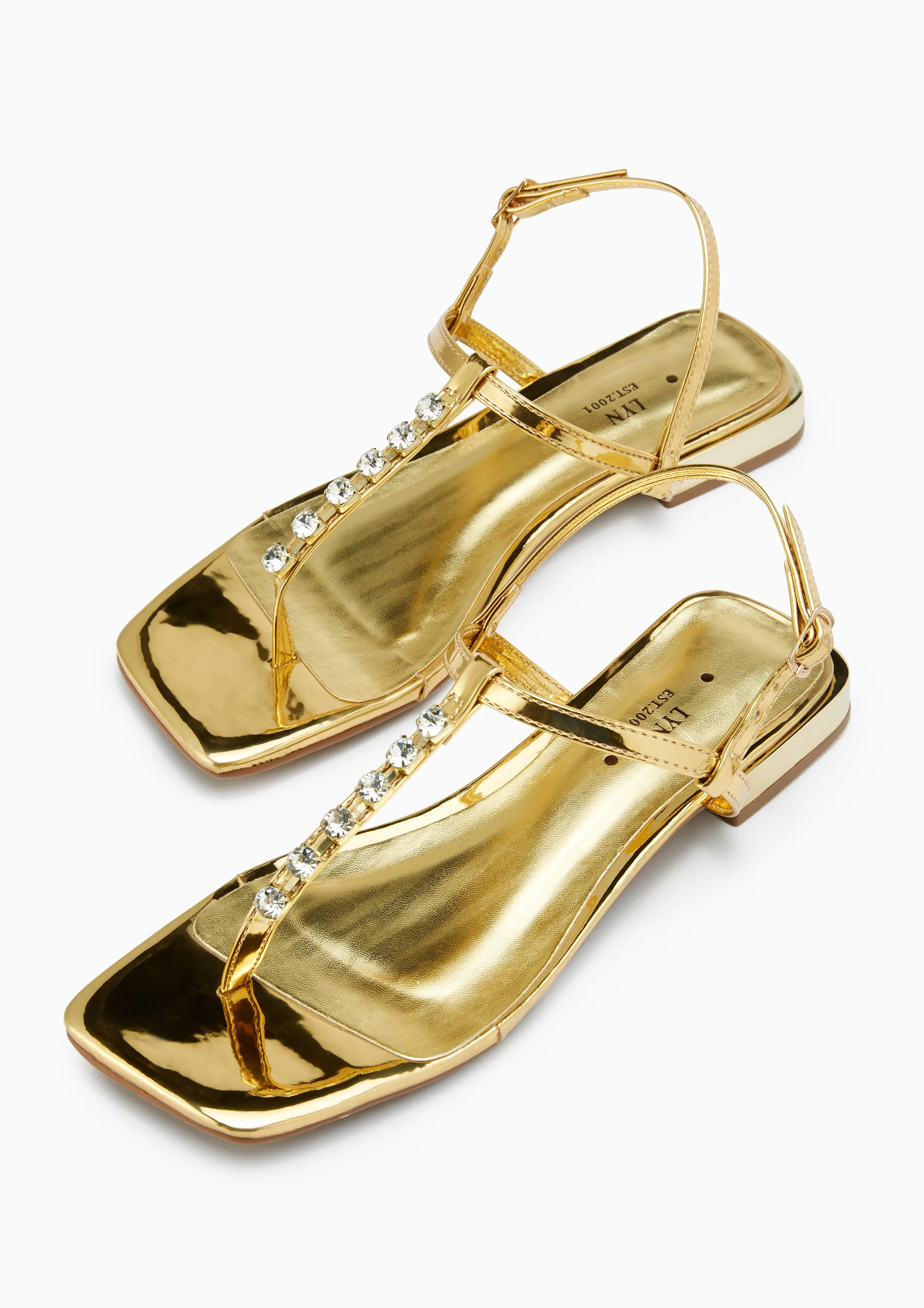 Montana Flat Slingbacks Gold