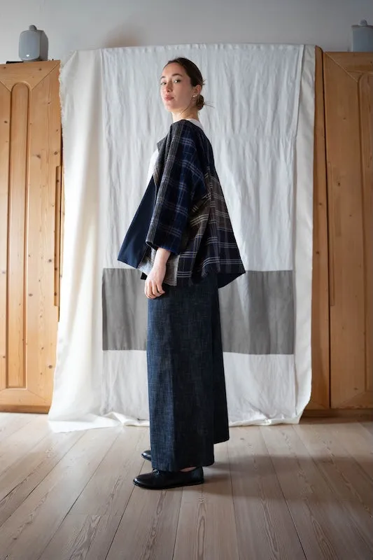 New Castello jkt reversible tartan
