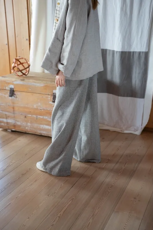 Okura jkt nat  linen