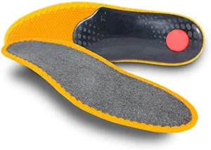 pedag Sneaker Magic Step Athletic Shoe Insoles, Handmade in Germany, Supporting The Ball, Arch and Heel of The Foot, Memory Foam Bed and Terrycloth Top, W12 / M9 / EU 42