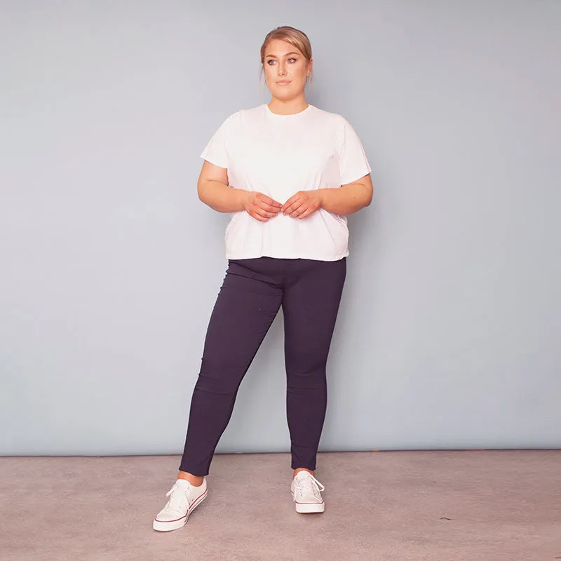 Pia Trousers (Navy)