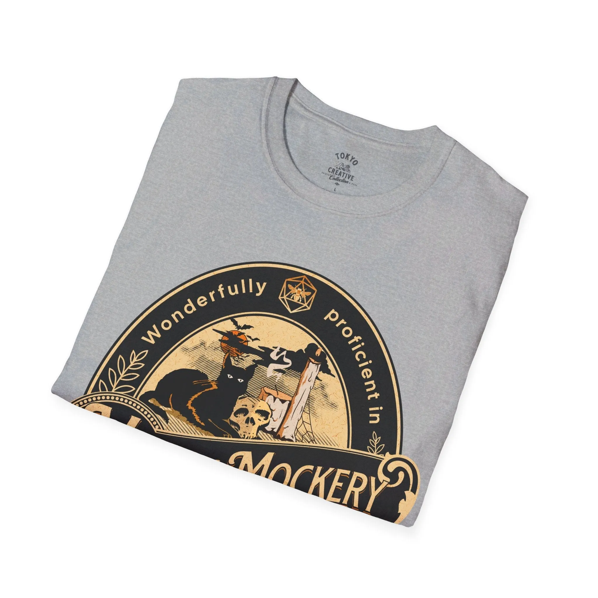 Proficient in Vicious Mockery Shirt - Witty RPG Tee for Gamers and Word Warriors