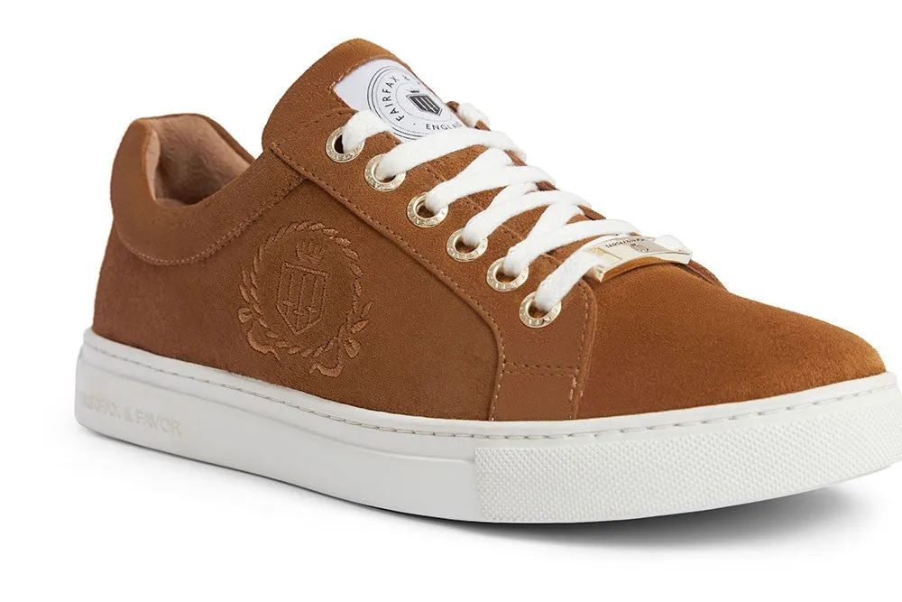 Richmond Suede Trainer - Tan